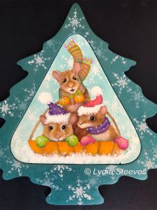 Sledding Fun Acrylic e-Packet
